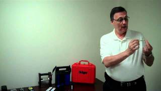 Cross Instrumentation Draeger Tube How to Use a Draeger Tub [upl. by Ainad]