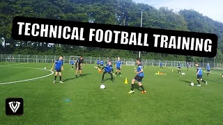 BALL MASTERY  PASSING  U11  U12  U13  U14  FOOTBALL  SOCCER  TRAINING  EXERCISE [upl. by Dick]