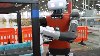 Agility Robotics’ Digit Humanoid Begins Work at GXO Factory [upl. by Lletnahs698]