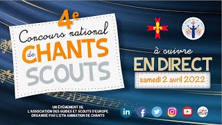 Concours de chants Scout dEurope 2022  Partie 1 [upl. by Gilcrest]