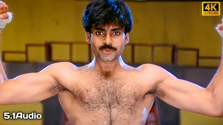 Travelling Soldier 4k Video Song  Thammudu  Pawan Kalyan  Preethi Zingania  Ramana Gogula [upl. by Viscardi627]