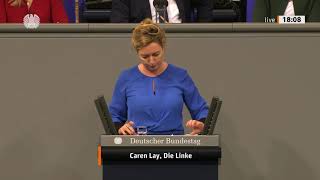 Caren Lay DIE LINKE Wohnen muss bezahlbar sein [upl. by Eiramnaej666]