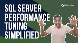 Simplifying SQL Server Performance Tuning by Amit Bansal Recorded Webinar [upl. by Paynter]