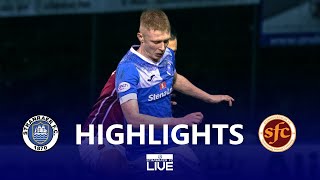 Highlights  Stranraer 03 Stenhousemuir 18 November 2023 [upl. by Alathia]