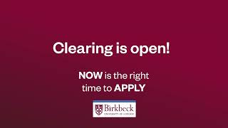 Clearing is open at Birkbeck [upl. by Newfeld]