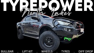 DMAX  Lift Bullbar Wheels Tyres Diff Drop [upl. by Aidole]