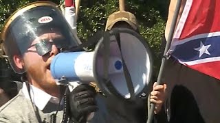 Protesters battle over removal of Confederate monuments in NOLA [upl. by Attej]