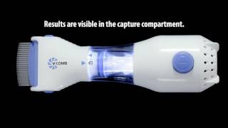 Licetec VComb How it Works to Remove Head Lice amp Eggs [upl. by Adanama]