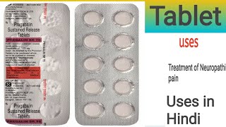 Pregalin SR 75 Tablets uses in Hindi [upl. by Feld]