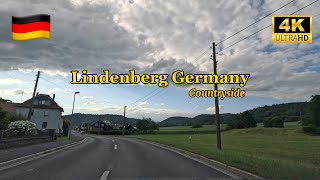 Summer Drive from Lindenberg to Sonneberg Germany 🇩🇪  Scenic Countryside Journey [upl. by Jarv]