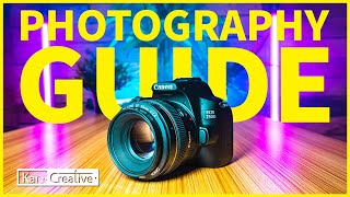 Canon 250D  SL3 Beginners Guide to Photography  2022  KaiCreative [upl. by Hameean]