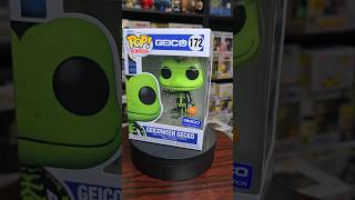 Geico Exclusive Green Geicoweek Gecko This was a fun give away by Funko for Halloween Toys 2024 [upl. by Jasun462]