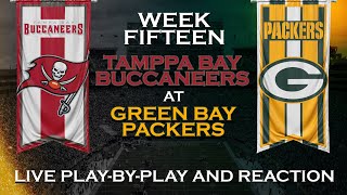 Buccaneers vs Packers Live Play by Play amp Reaction [upl. by Marsden924]