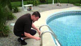 How To Remove Inground Pool Ladder [upl. by Artemahs]