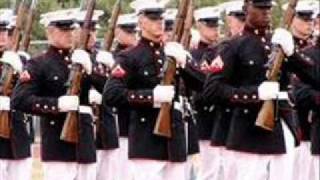 Marine corps Hymn bagpipes and band [upl. by Terzas11]