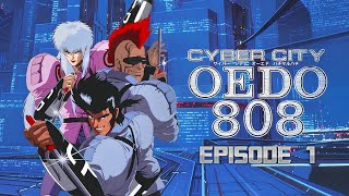 Cyber City Oedo 808 Remastered  01 Virtual Death English Dub 1080p [upl. by Assirehs]