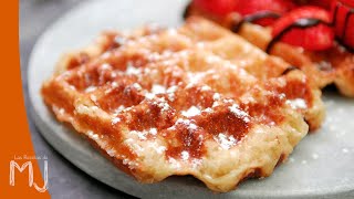 Gofres de Lieja  Waffles [upl. by Winou]