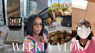 WEEKLY VLOG NEW HAIRCUT DAY DATE WORK WITH ME AS A DENTAL HYGIENIST SPOILING MA HAULS  MORE [upl. by Aerdnek]