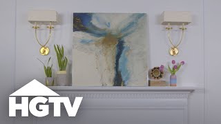 5 Mantel Decorating Tricks  HGTV [upl. by Janette]