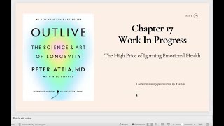 Outlive The Science and Art of Longevity Chapter 17 [upl. by Netniuq]