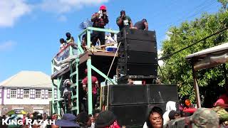 Kollision Band at East Basseterre Festival Jouvert 2024 pt2 [upl. by Eceela]