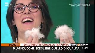 Come scegliere il piumino doca per il letto Mila a Rai1 [upl. by Charbonneau]