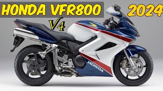 Unveiling the 2024 Honda VFR800F Interceptor A Sport Touring Masterpiece [upl. by Rivi924]