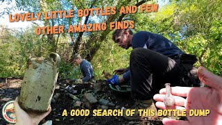 A Mixture of great finds today from big bottles to tiny relics found Mudlarking on the bottle dump [upl. by Annaicul579]