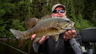 Smallmouth Bass on Dog Lake – Angling Edge TV [upl. by Karub]