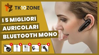 I 5 migliori auricolari bluetooth mono per parlare al telefono [upl. by Ellennahc1]