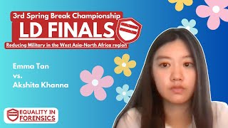 LD Finals  3rd Spring Break Special [upl. by Flora516]