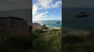 Steine werfen in Frankreich dji étretat drone fpv nature [upl. by Nosyd189]