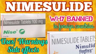 Nimesulide tablet  Nimesulide tablets 100mg  Nise tablet  Nise tablet 100mg [upl. by Yllor]