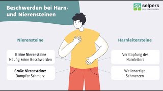 Das sind die Symptome von Harn und Nierensteinen Expertin informiert [upl. by Leuams]