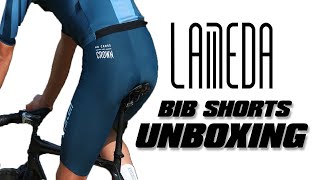 Lameda Cycling Bib Shorts Unboxing [upl. by Zobkiw]