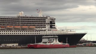 BUSY AFTERNOON CRUISE SHIP DEPARTURES SOUTHAMPTON 250823 [upl. by Torray]