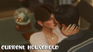 my cozy current household┊the sims 4 [upl. by Jarad]