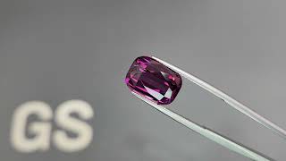 Purple garnet Rhodolite cushion cut 1003 carats 7479 [upl. by Leund]