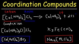 Naming Coordination Compounds  Chemistry [upl. by Daisi305]