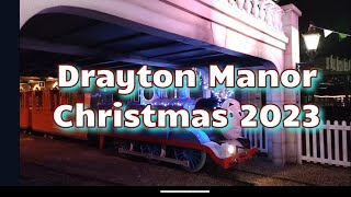 Drayton Manor Christmas ⛄ 🎁 2023 [upl. by Brianna465]