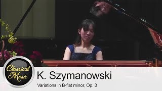 Karol Szymanowski  Variations in B flat minor Op 3  Misora Ozaki [upl. by Stanislas908]