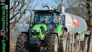 NEW Deutz Fahr 5110P  Jeantil GT12500  Lisier 2015  LoagriJDmoitrackHD [upl. by Nnalatsyrc355]