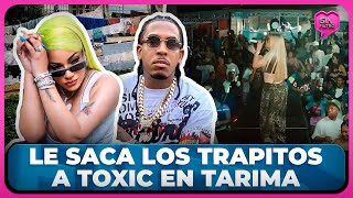 ¡LA HERIDA SIGUE ABIERTA LA INSUPERABLE LE SACA LOS TRAPITOS A TOXIC CROW EN TARIMA [upl. by Larena1]