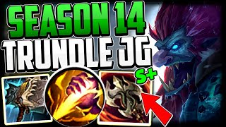 How to Trundle Jungle pre season  Trundle Jungle pre SEASON 14  League of Legends [upl. by Ollayos]