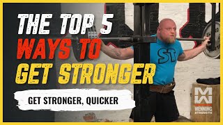 5 Ways To Enhance Your Strength Training Program Get Stronger Quicker [upl. by Sorensen810]