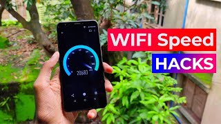 Get 206mb WiFi Speed Just Using 1 Trick  WiFi Speed Increase in Mobile  JioFi Speed Increase [upl. by Acissey]