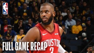 ROCKETS vs WARRIORS  Chris Paul Leads Rockets In Golden State  February 23 2019 [upl. by Mcginnis]