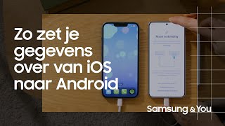 Hoe zet je gegevens over van iOS naar Android  Samsung amp You [upl. by Aleacin]