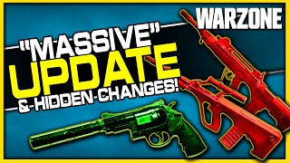 Warzone Weapon Balancing Details Nerfs Buffs Hidden Changes amp More [upl. by Anidam]