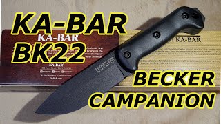 KABAR／BECKER BK22 CAMPANION（ケーバー／ベッカー BK22） [upl. by Rukna]